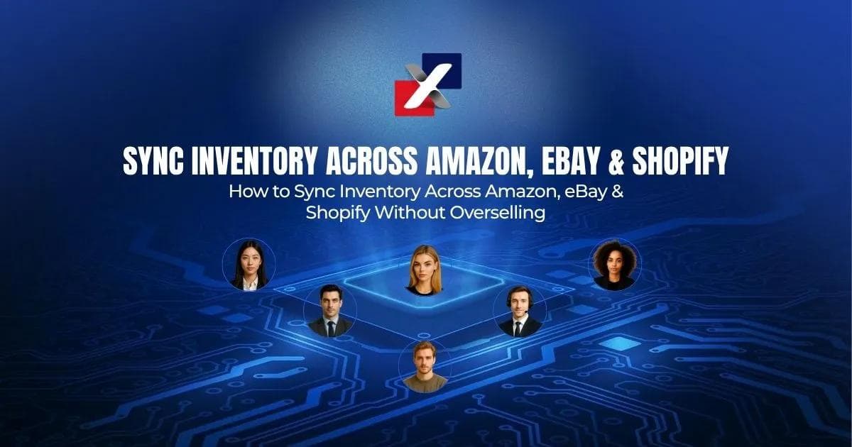 How to sync inventory across Amazon, eBay, and Shopify without overselling
